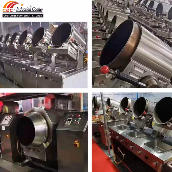 레스토랑 볶음밥 기계 회전 스마트 로봇 쿠커 Wok Chef 호텔 지능형 요리 로봇을위한 자동 요리 기계